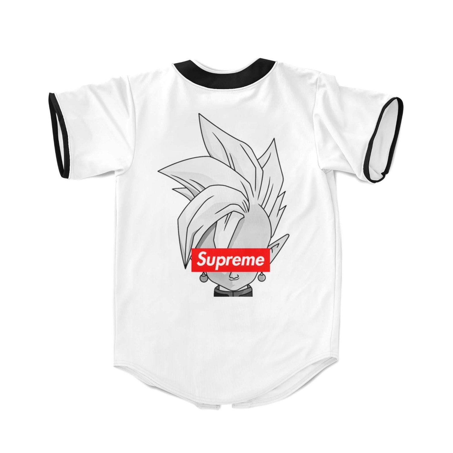 White Supreme Style Baseball J - Supreme Brand Streetwear recension och pris