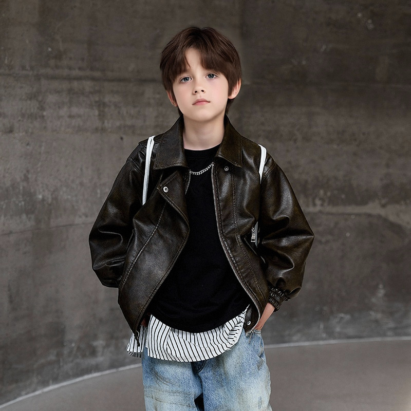 Boys Dark Green Waterproof Win - Streetwear Brand Photography recension och pris