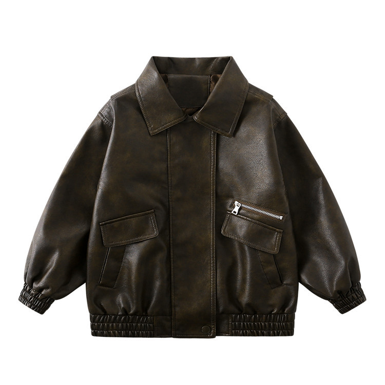 Boys Dark Green Waterproof Win - Streetwear Brand Photography recension och pris