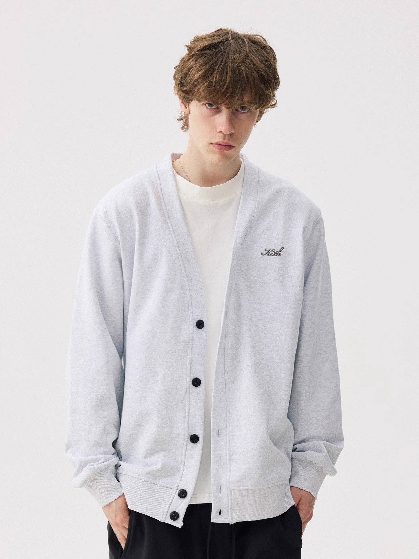 KITH Button-Up V-Neck Knitted  - Kith Sweater Knit recension och pris