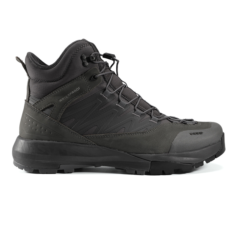 High Top Hiking Leather Shoes  - Streetwear Brand New recension och pris