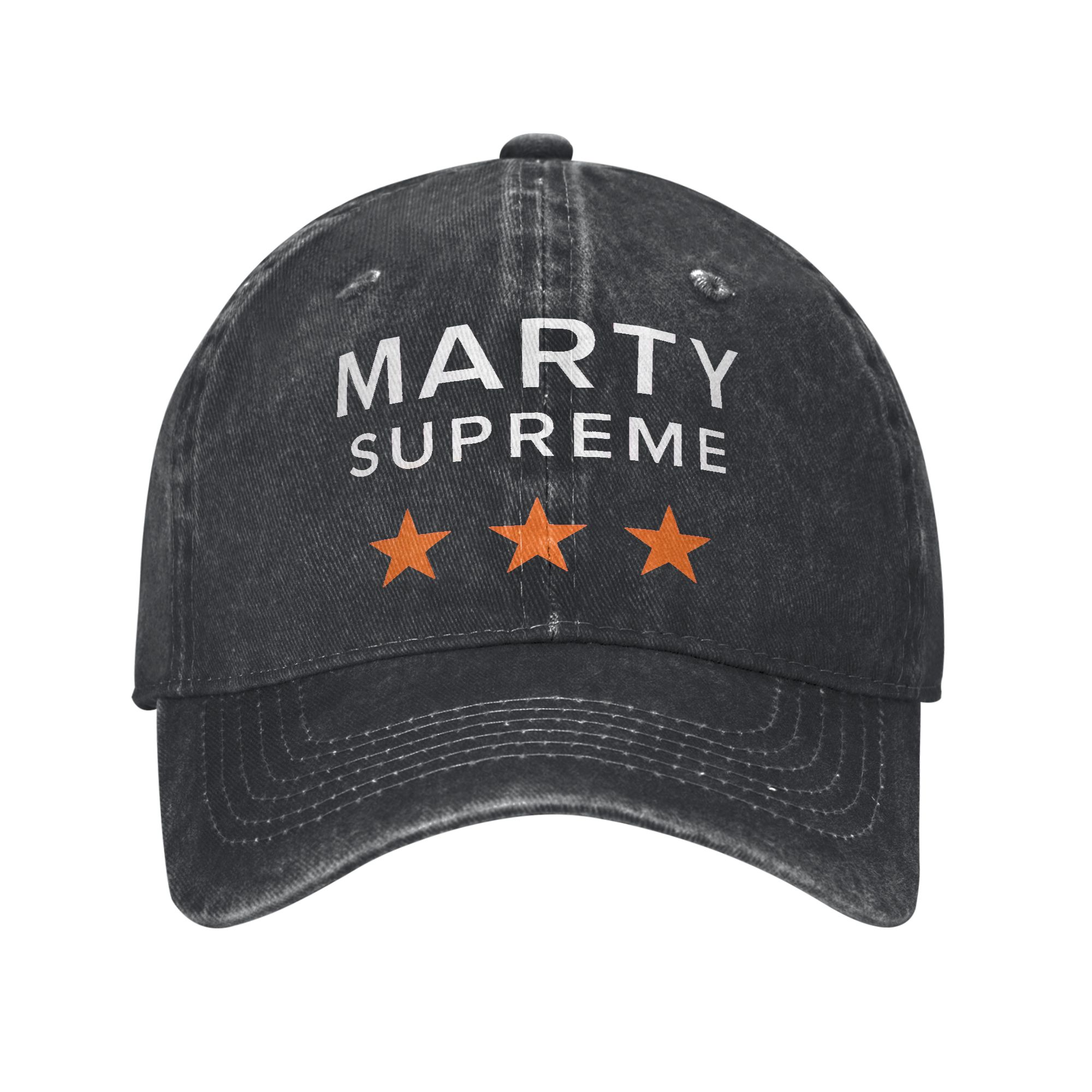 Marty Supreme Movie Print Cap  - Supreme Brand Streetwear recension och pris