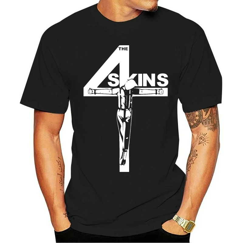 The 4 Skins Oi T Shirt Uk Punk - Streetwear Brand In Uk recension och pris