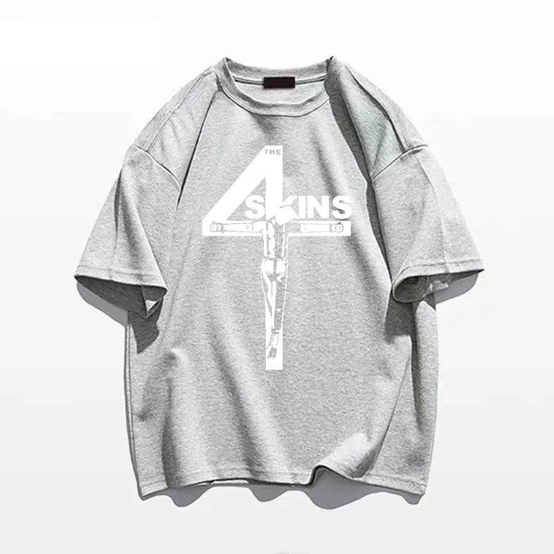 The 4 Skins Oi T Shirt Uk Punk - Streetwear Brand In Uk recension och pris