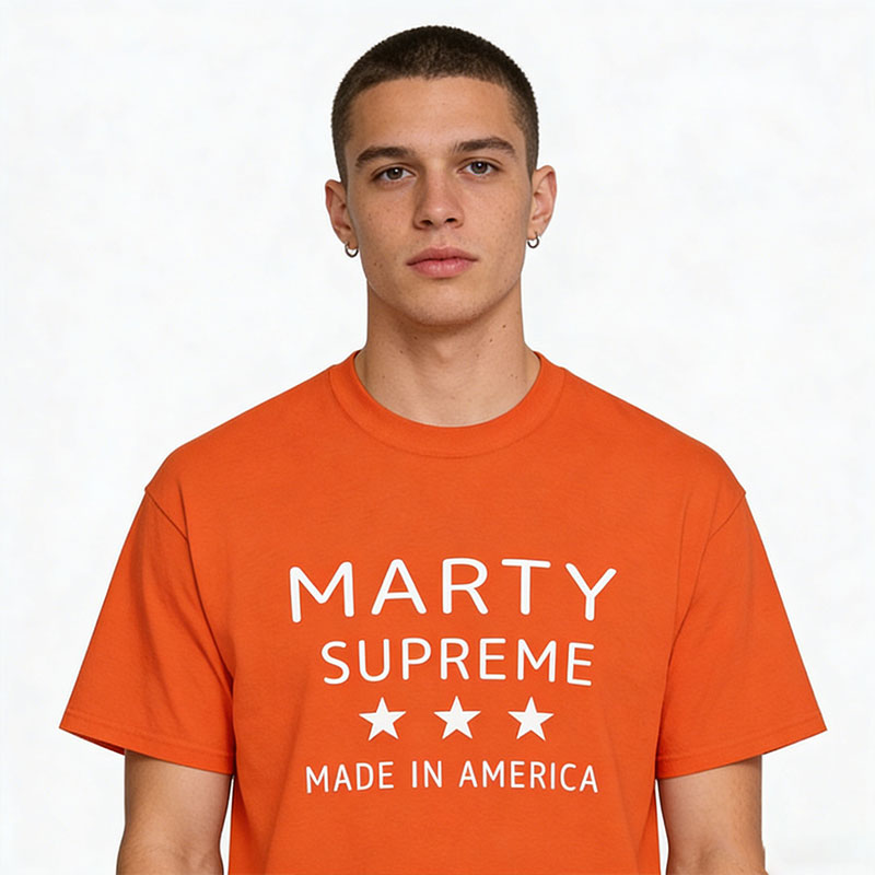 Marty Supreme Orange Cotton T- - Supreme Brand Streetwear recension och pris