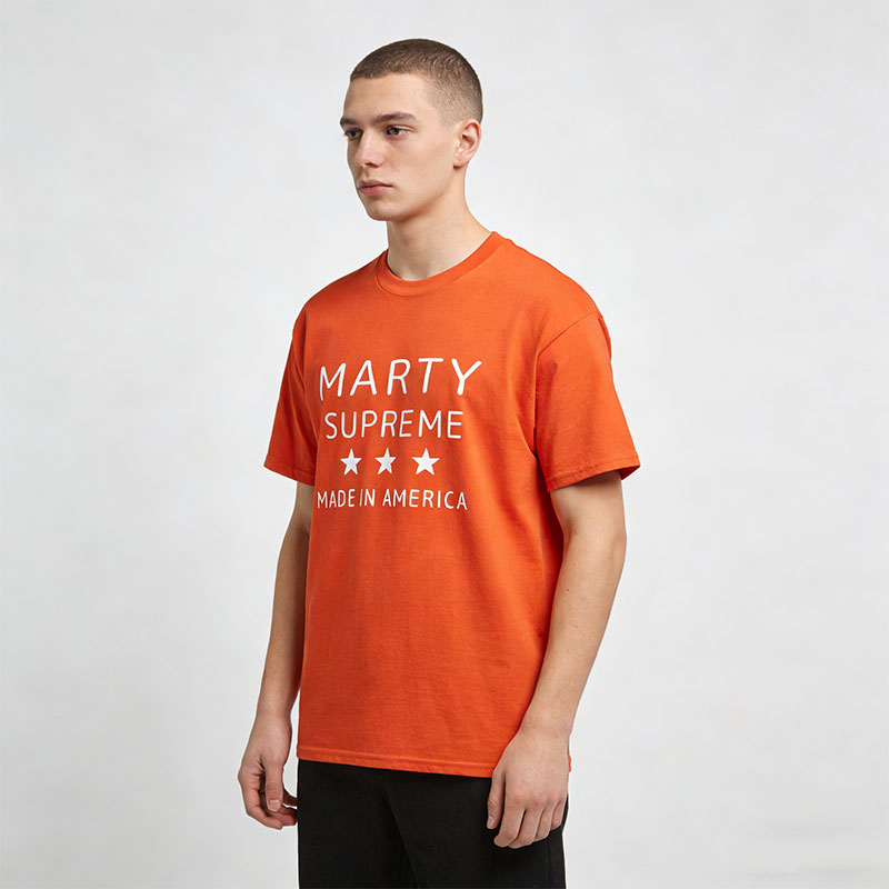 Marty Supreme Orange Cotton T- - Supreme Brand Streetwear recension och pris