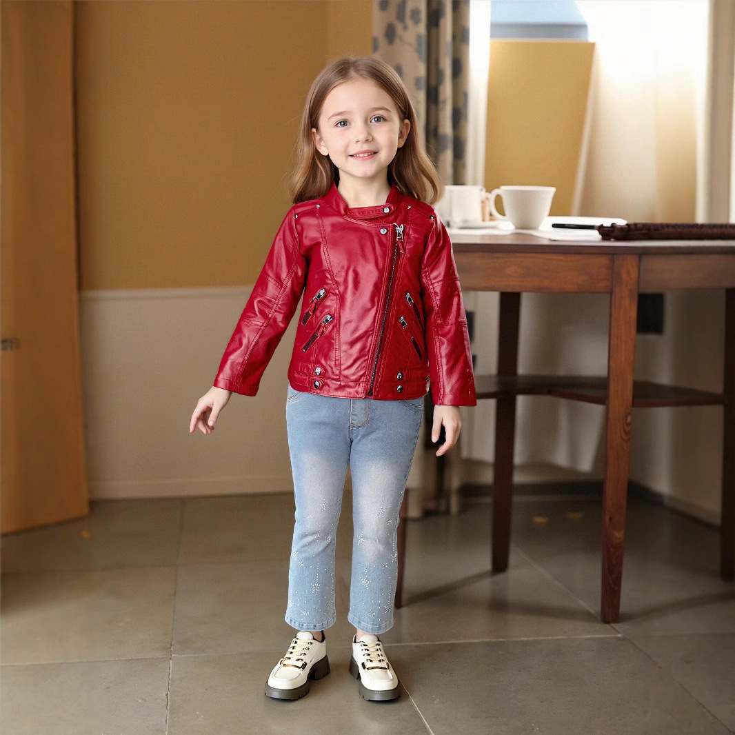 2-12Y Girls Christmas Pink Red - Streetwear Brand Photography recension och pris