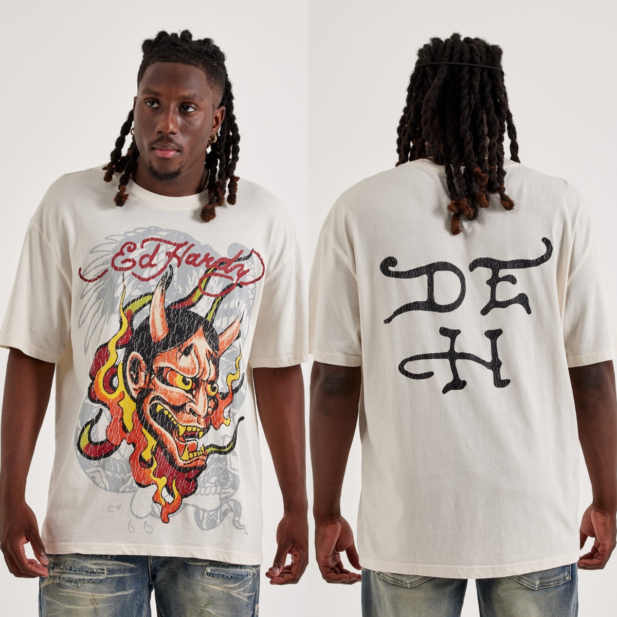 Heart Hand Ed Retro Tattoo Art - Streetwear Brand Heart recension och pris