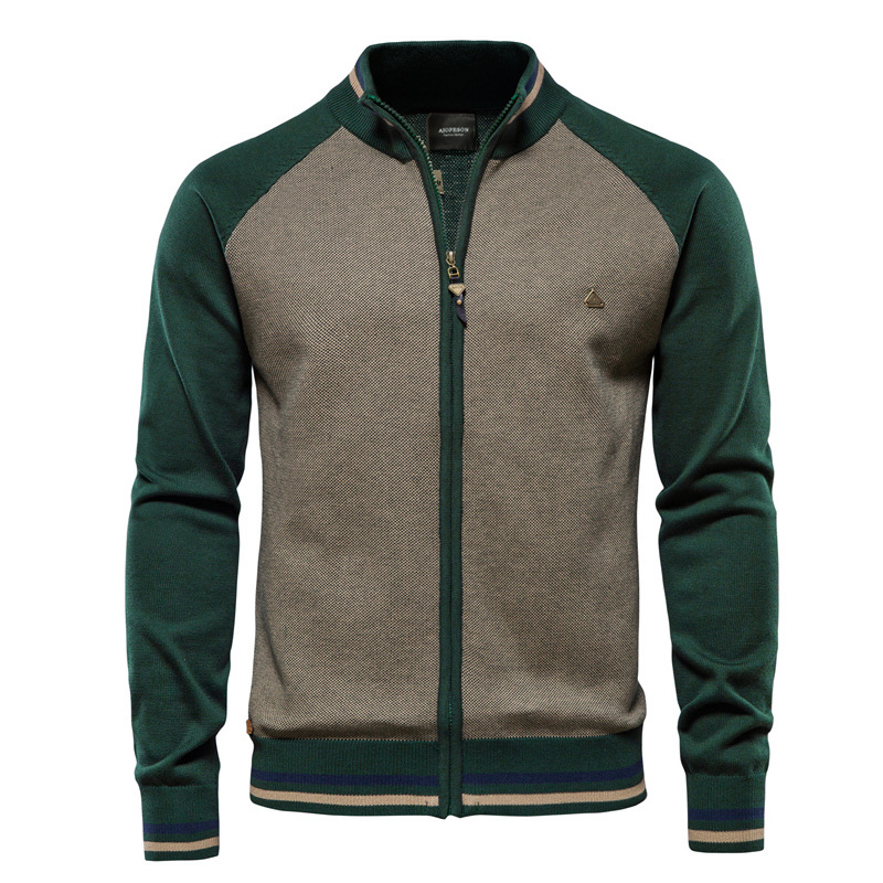 Spliced Cardigan Men Streetwea - Streetwear Brand England recension och pris