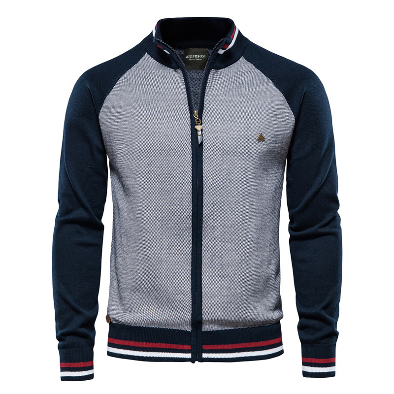 Spliced Cardigan Men Streetwea - Streetwear Brand England recension och pris