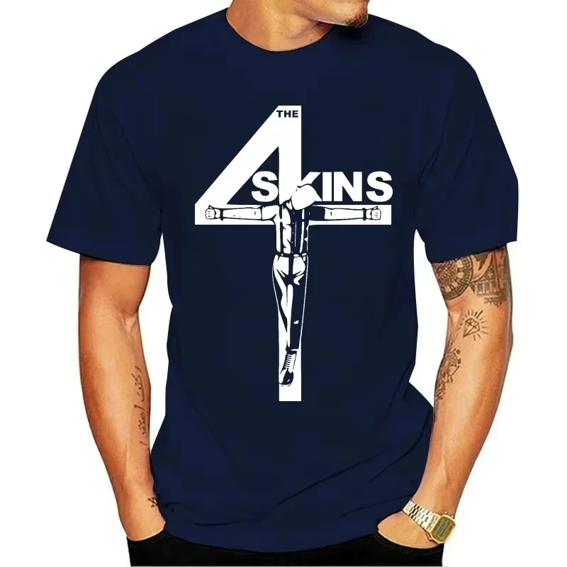 The 4 Skins Oi T Shirt Uk Punk - Streetwear Brand In Uk recension och pris