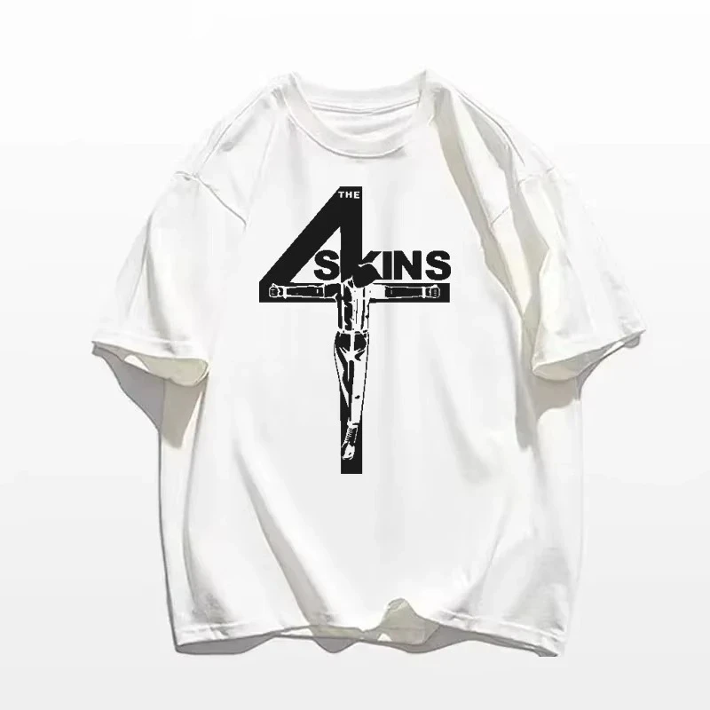 The 4 Skins Oi T Shirt Uk Punk - Streetwear Brand In Uk recension och pris