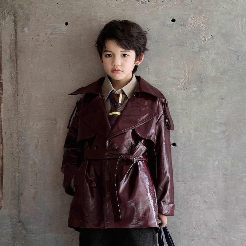 Boys Girls Wine Red Black Moto - Streetwear Brand Photography recension och pris