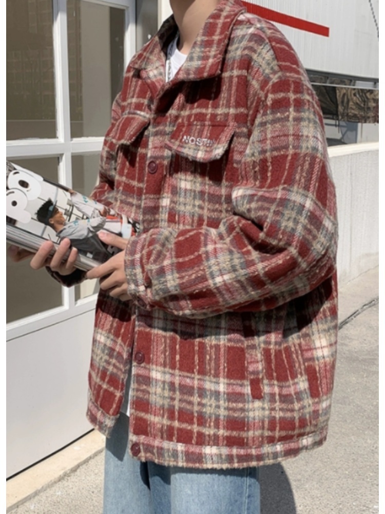 Men's Thick Shirts Jacket Autu - Streetwear Brand England recension och pris